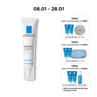 LA ROCHE POSAY Kem Giảm Mụn Chuyên Biệt La Roche-Posay Effaclar A.I 15ml