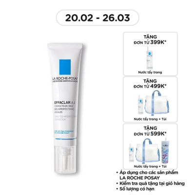 LA ROCHE POSAY Kem Giảm Mụn Chuyên Biệt La Roche-Posay Effaclar A.I 15ml