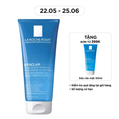 LA ROCHE POSAY Effaclar Purifying Foaming Gel Oily Sensitive 200ml