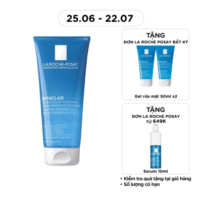 LA ROCHE POSAY - Effaclar Purifying Foaming Gel Oily Sensitive 200ml