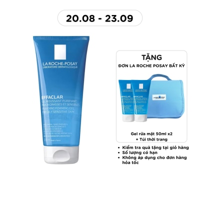 LA ROCHE POSAY - Effaclar Purifying Foaming Gel Oily Sensitive 200ml image