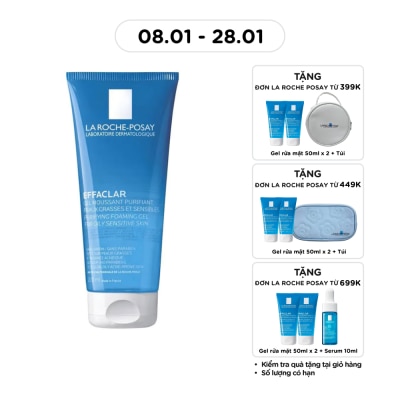 LA ROCHE POSAY Effaclar Purifying Foaming Gel Oily Sensitive 200ml