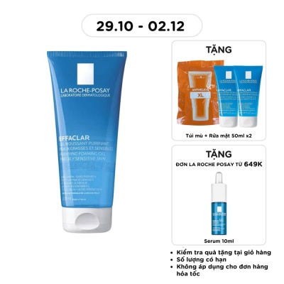 LA ROCHE POSAY Effaclar Purifying Foaming Gel Oily Sensitive 200ml image