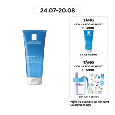LA ROCHE POSAY Gel Rửa Mặt Tạo Bọt La Roche-Posay Effaclar Cho Da Dầu Nhạy Cảm 200ml