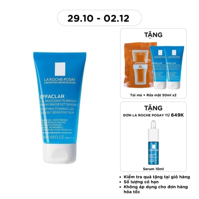 LA ROCHE POSAY La Roche Posay Effaclar Purifying Foaming Gel Oily Sensitive 50ml image