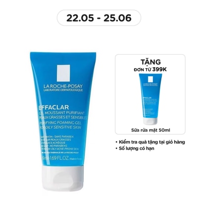 LA ROCHE POSAY La Roche-Posay Effaclar Purifying Foaming Gel Oily Sensitive 50ml