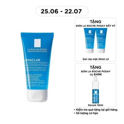 LA ROCHE POSAY - La Roche-Posay Effaclar Purifying Foaming Gel Oily Sensitive 50ml