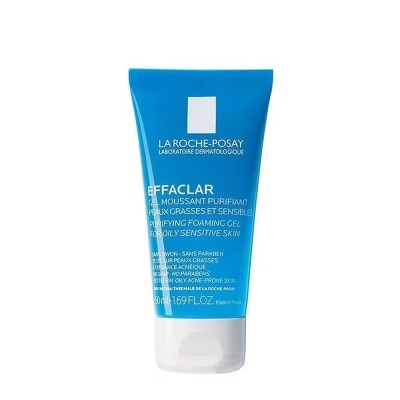 LA ROCHE POSAY - Gel Rửa Mặt Tạo Bọt La Roche-Posay Effaclar Cho Da Dầu Nhạy Cảm 50ml