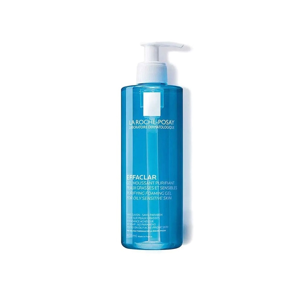 Sữa Rửa Mặt Tạo Bọt La Roche-Posay Effaclar Cho Da Dầu Nhạy Cảm 400ml