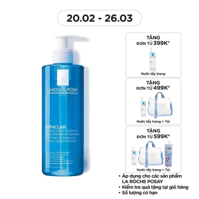 LA ROCHE POSAY Effaclar Cleanser Foaming Cream 400ml