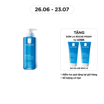 LA ROCHE POSAY Sữa Rửa Mặt Tạo Bọt La Roche-Posay Effaclar Cho Da Dầu Nhạy Cảm 400ml