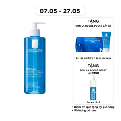 LA ROCHE POSAY - Effaclar Cleanser Foaming Cream 400ml
