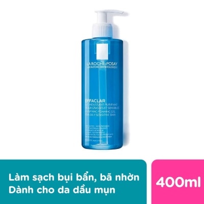 LA ROCHE POSAY Sữa Rửa Mặt Tạo Bọt La Roche-Posay Effaclar Cho Da Dầu Nhạy Cảm 400ml