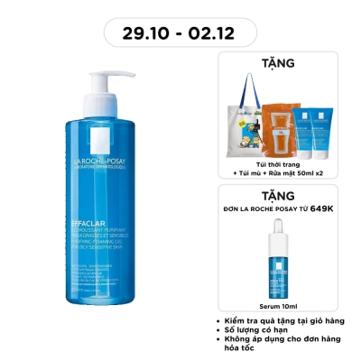 LA ROCHE POSAY Effaclar Cleanser Foaming Cream 400ml image