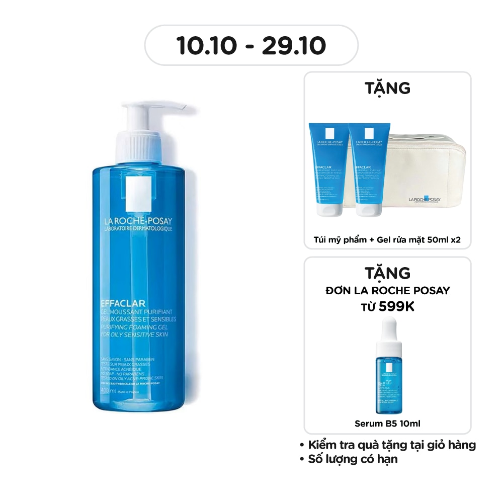Effaclar Cleanser Foaming Cream 400ml