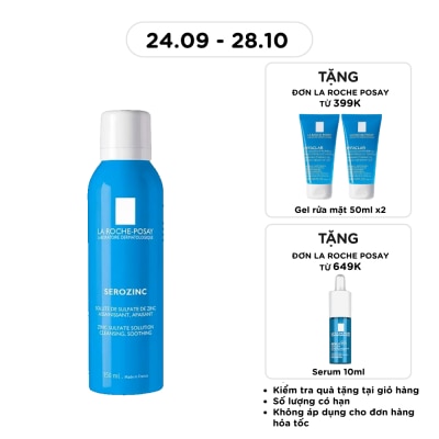 LA ROCHE POSAY Nước Xịt Khoáng La Roche Posay Serozinc Làm Sạch & Giảm Bóng Nhờn 150ml image