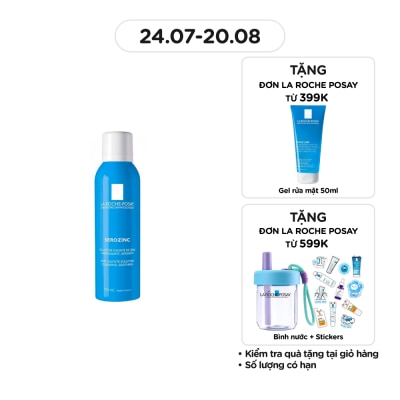 LA ROCHE POSAY Nước Xịt Khoáng La Roche-Posay Serozinc Làm Sạch & Giảm Bóng Nhờn 150ml