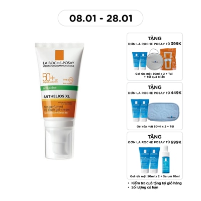 LA ROCHE POSAY Kem Chống Nắng Nâng Tông Dành Cho Da Dầu La Roche-Posay Anthelios XL SPF 50+ UVB & UVA 50ml