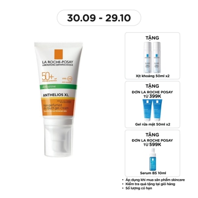 LA ROCHE POSAY Kem Chống Nắng Nâng Tông Dành Cho Da Dầu La Roche-Posay Anthelios XL SPF 50+ UVB & UVA 50ml