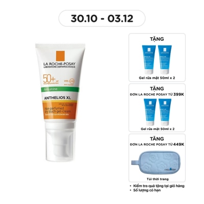 LA ROCHE POSAY Kem Chống Nắng Nâng Tông Dành Cho Da Dầu La Roche-Posay Anthelios XL SPF 50+ UVB & UVA 50ml