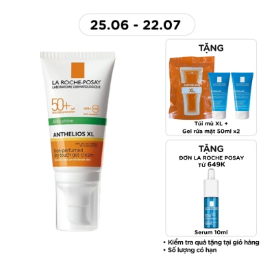 LA ROCHE POSAY - Kem Chống Nắng Nâng Tông Dành Cho Da Dầu La Roche-Posay Anthelios XL SPF 50+ UVB & UVA 50ml