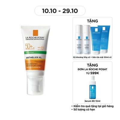 LA ROCHE POSAY Kem Chống Nắng Nâng Tông Dành Cho Da Dầu La Roche-Posay Anthelios XL SPF 50+ UVB & UVA 50ml