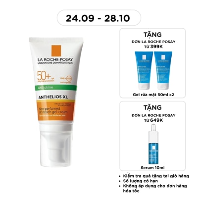 LA ROCHE POSAY Kem Chống Nắng Nâng Tông Dành Cho Da Dầu La Roche Posay Anthelios XL SPF 50+ UVB & UVA 50ml image