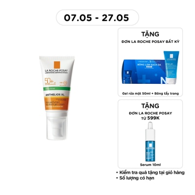LA ROCHE POSAY - Kem Chống Nắng Nâng Tông Dành Cho Da Dầu La Roche-Posay Anthelios XL SPF 50+ UVB & UVA 50ml