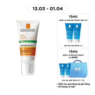 LA ROCHE POSAY - Kem Chống Nắng Nâng Tông Dành Cho Da Dầu La Roche-Posay Anthelios XL SPF 50+ UVB & UVA 50ml