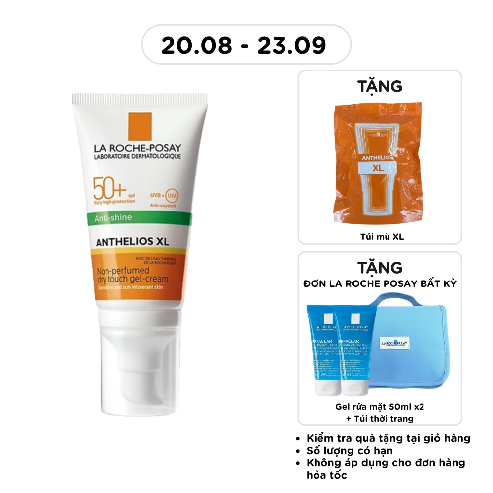 Kem Chống Nắng Nâng Tông Dành Cho Da Dầu La Roche-Posay Anthelios XL SPF 50+ UVB & UVA 50ml image