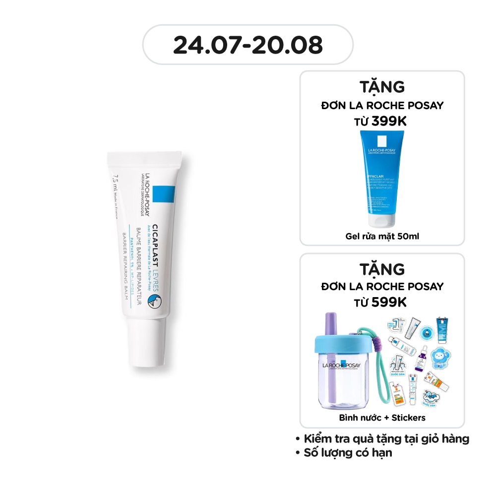 Kem Dưỡng Môi La Roche-Posay Giúp Phục Hồi Độ Ẩm & Bảo Vệ Môi 7.5ml