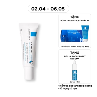 LA ROCHE POSAY - Kem Dưỡng Môi La Roche-Posay Giúp Phục Hồi Độ Ẩm & Bảo Vệ Môi 7.5ml