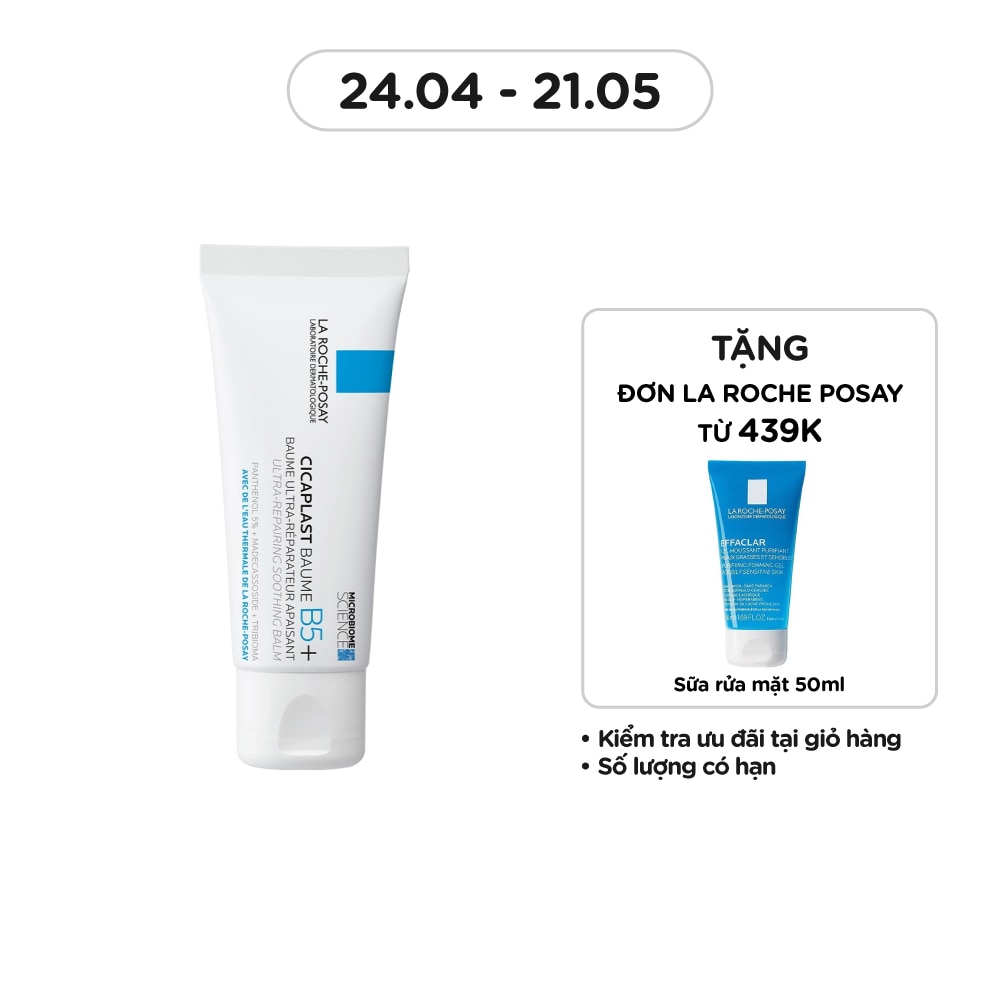 Kem Dưỡng La Roche Posay Phục Hồi và Làm Dịu Da Cicaplast Baume B5+ 40ml