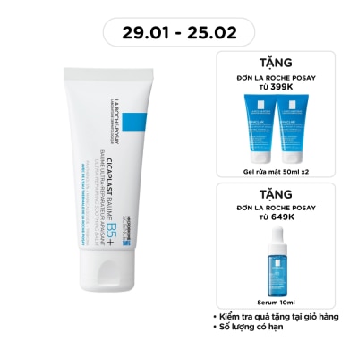 LA ROCHE POSAY Kem Dưỡng La Roche Posay Phục Hồi và Làm Dịu Da Cicaplast Baume B5+ 40ml