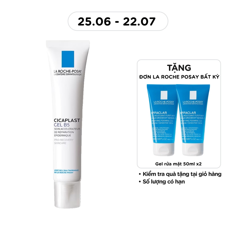 Gel Dưỡng La Roche-Posay Làm Mờ Sẹo, Giúp Làm Dịu Cicaplast B5 40ml