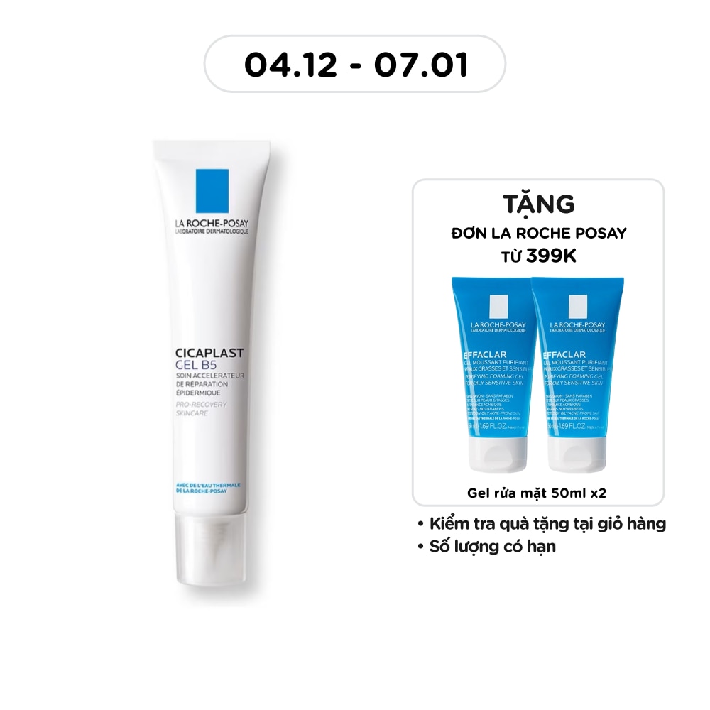 Gel Dưỡng La Roche-Posay Làm Mờ Sẹo, Giúp Làm Dịu Cicaplast B5 40ml