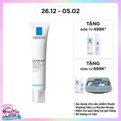 LA ROCHE POSAY Gel Dưỡng La Roche-Posay Làm Mờ Sẹo, Giúp Làm Dịu Cicaplast B5 40ml