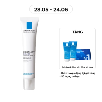 LA ROCHE POSAY - Gel Dưỡng La Roche-Posay Làm Mờ Sẹo, Giúp Làm Dịu Cicaplast B5 40ml