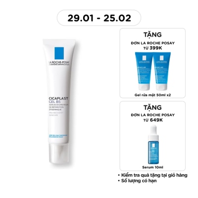 LA ROCHE POSAY Gel Dưỡng La Roche-Posay Làm Mờ Sẹo, Giúp Làm Dịu Cicaplast B5 40ml