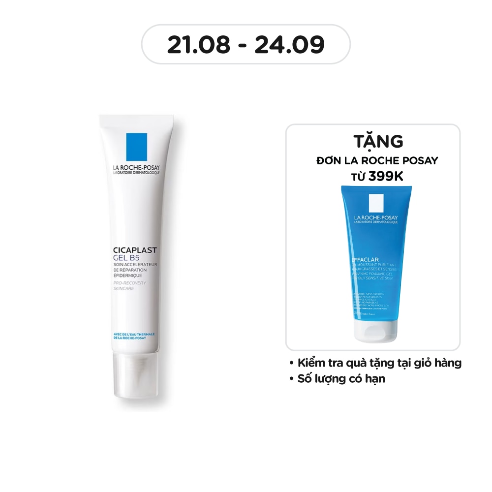 Gel Dưỡng La Roche-Posay Làm Mờ Sẹo, Giúp Làm Dịu Cicaplast B5 40ml