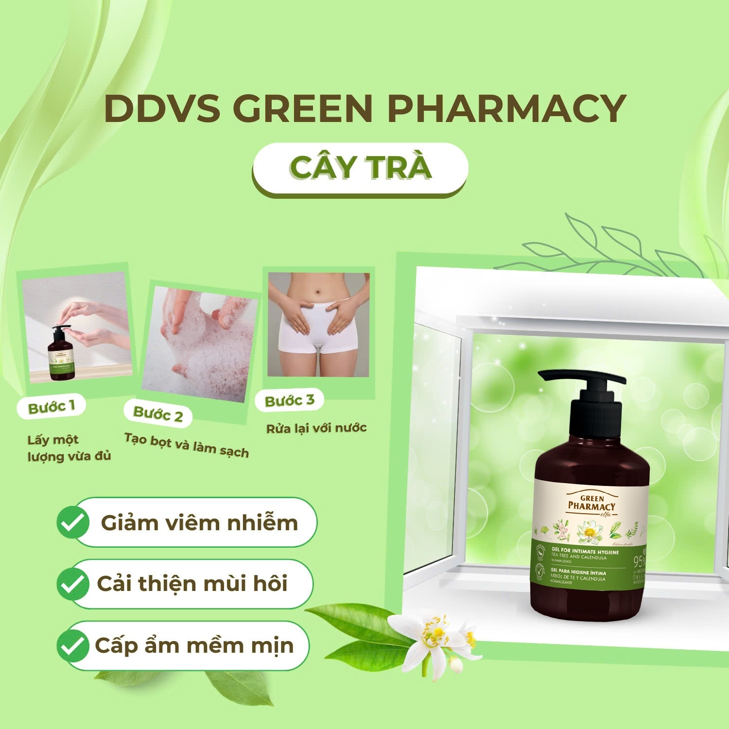 Gentle Intimate Soap Tea Tree 370ml image