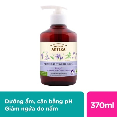 ZELENAYA APTEKA Dung Dịch Vệ Sinh Phụ Nữ Zelenaya Apteka Kháng Viêm Cây Xô Thơm 370ml