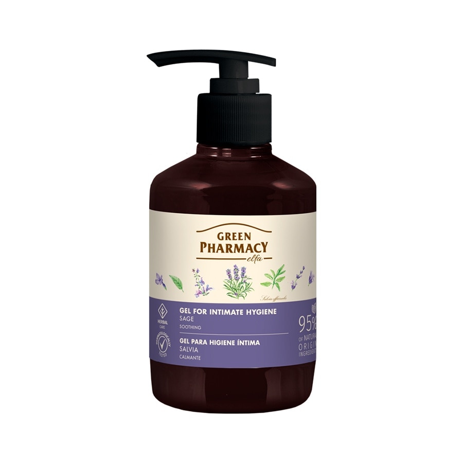 Dung Dịch Vệ Sinh Phụ Nữ Zelenaya Apteka Kháng Viêm Cây Xô Thơm 370ml
