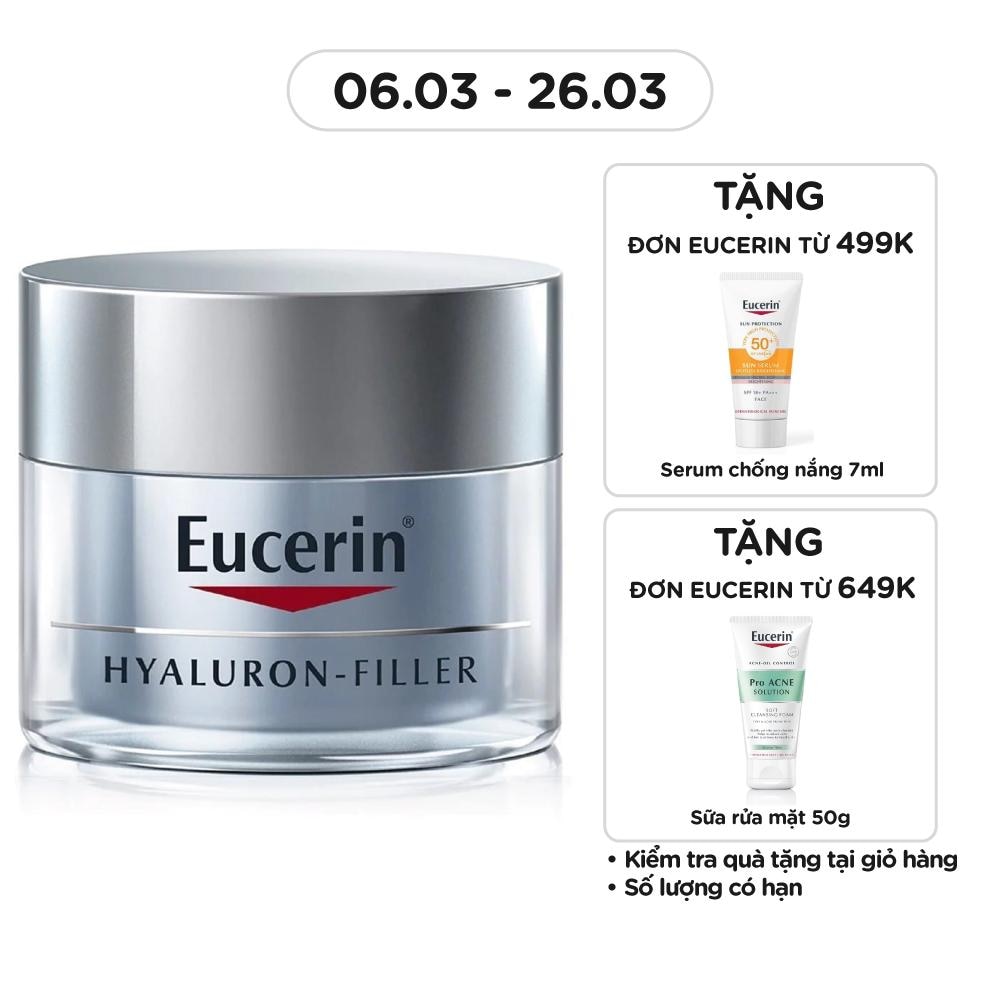 Kem Dưỡng Ban Đêm Eucerin Ngừa Lão Hóa Hyaluron Filler Night Cream 50ml