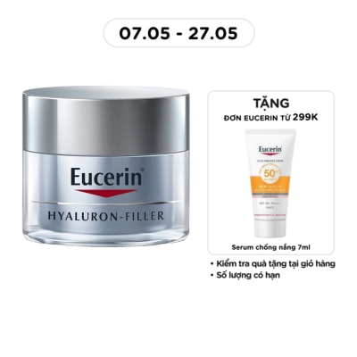 EUCERIN - Kem Dưỡng Ban Đêm Eucerin Ngừa Lão Hóa Hyaluron Filler Night Cream 50ml