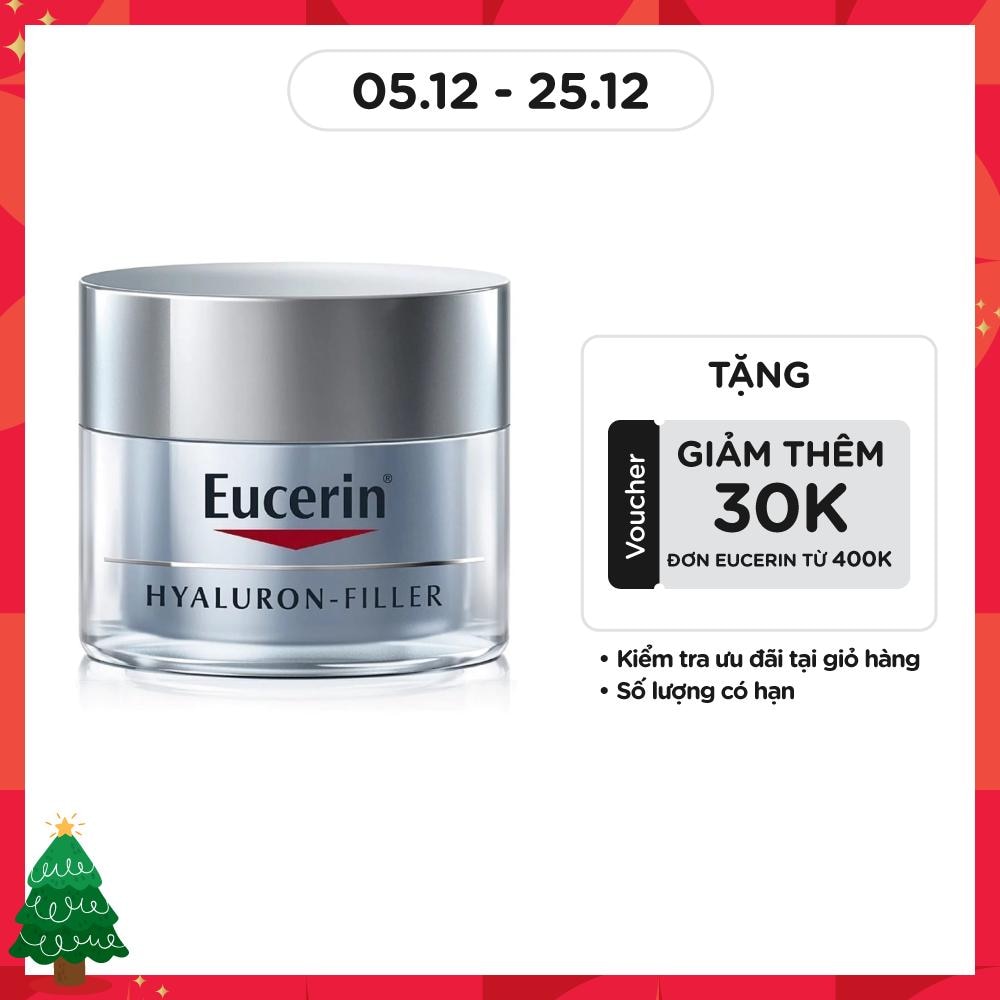 Kem Dưỡng Ban Đêm Eucerin Ngừa Lão Hóa Hyaluron Filler Night Cream 50ml