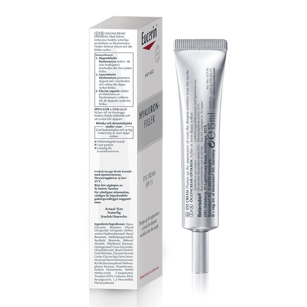 Hyaluron Filler Eye Cream SPF15 15ml