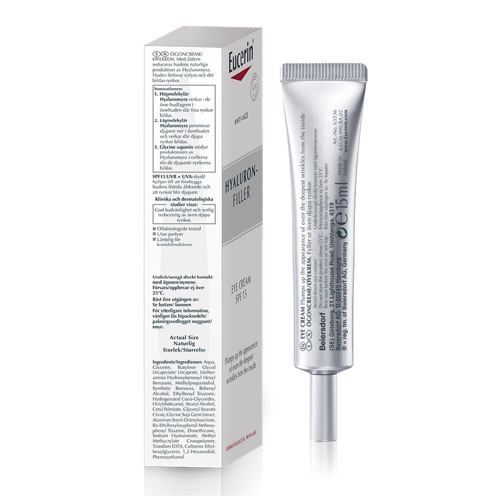 Hyaluron Filler Eye Cream SPF15 15ml image