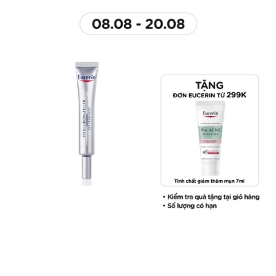EUCERIN Kem Dưỡng Eucerin Giảm Nếp Nhăn Vùng Mắt Hyaluron Filler Eye Cream SPF15 15ml