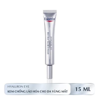 EUCERIN Kem Dưỡng Eucerin Giảm Nếp Nhăn Vùng Mắt Hyaluron Filler Eye Cream SPF15 15ml